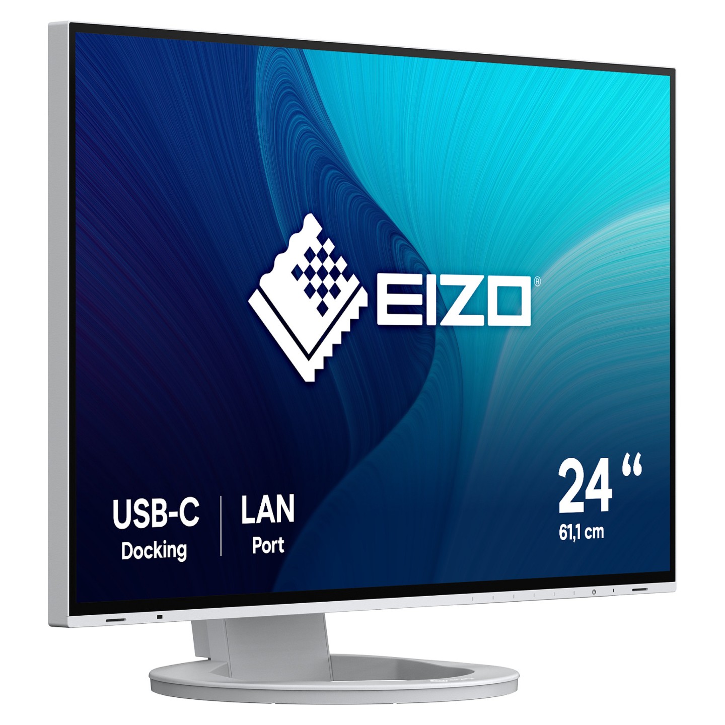 EIZO 61.0cm (24') EV2495-WT 16:10 HDMI+DP+USB-C IPS bl. — Buy in Cyprus with Fast Delivery
