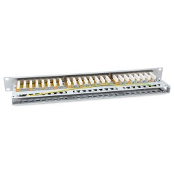 Equip Patchpanel 48x RJ45 Cat6A 19' FTP 1HE Premium hellgrau — Buy in Cyprus with Fast Delivery
