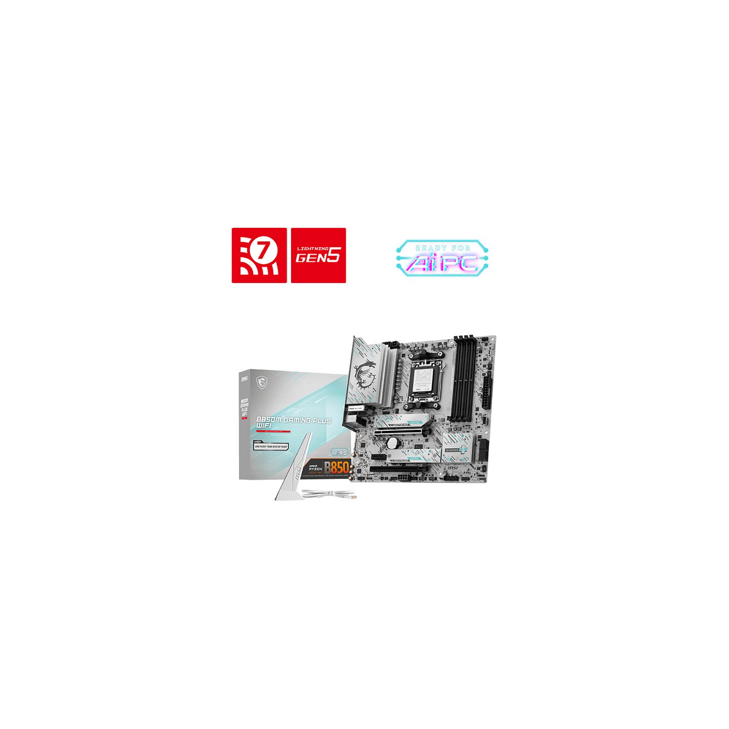 MSI B850M GAMING PLUS WIFI (AM5) — Buy in Cyprus with Fast Delivery