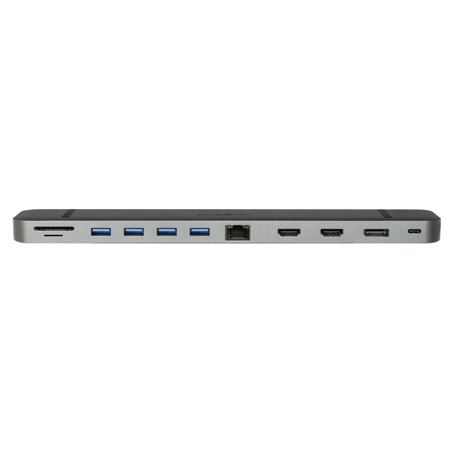 Plusonic USB-C Docking Adapter Hub 9in1 with HDMI DP LAN USB — Buy in Cyprus with Fast Delivery