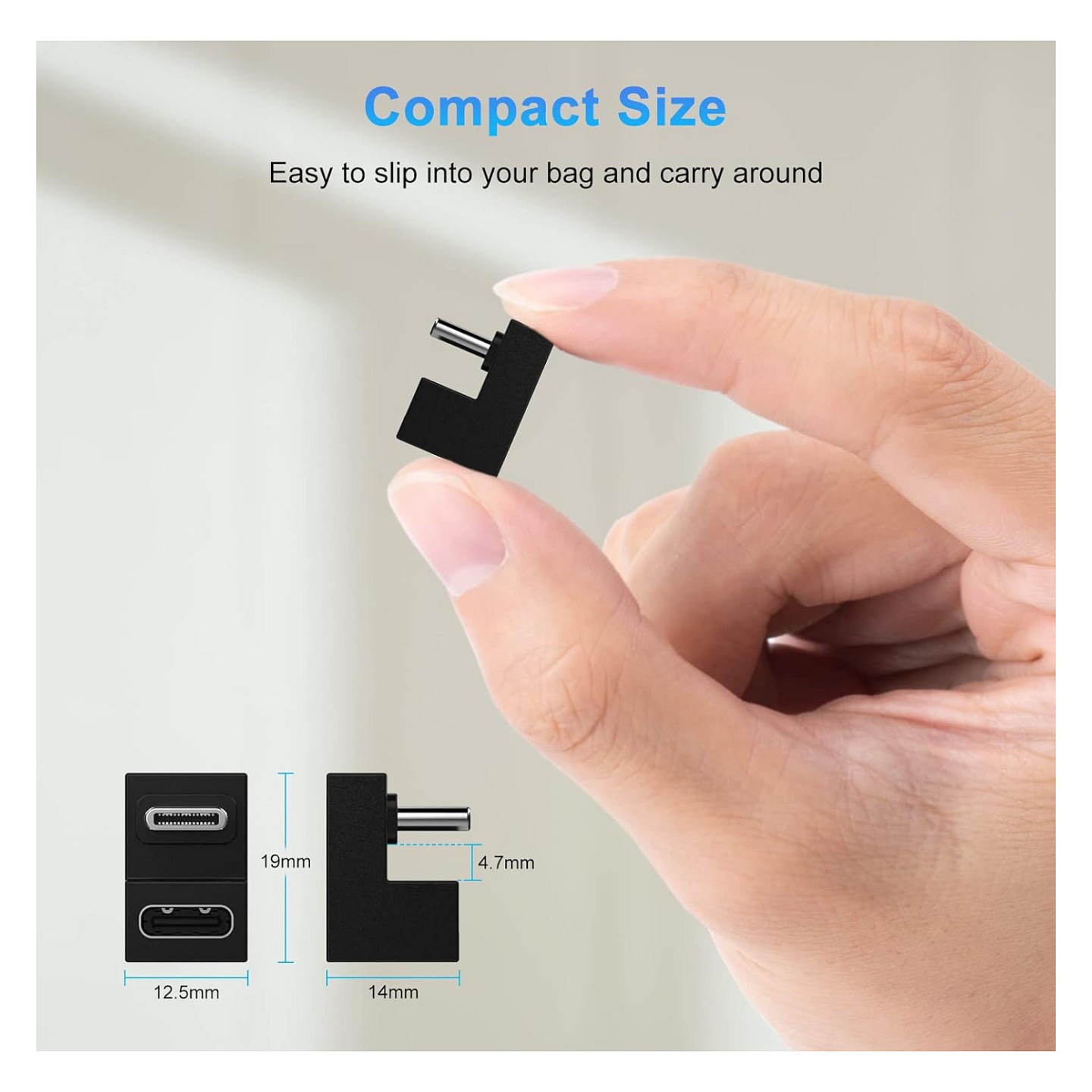 Equip Adapter USB-C - to USB-C 10Gbps. 100W PD. 2er-Pack sw — Buy in Cyprus with Fast Delivery