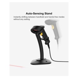 inateck Barcodescanner 33 black [BCST-33_black] — Buy in Cyprus with Fast Delivery