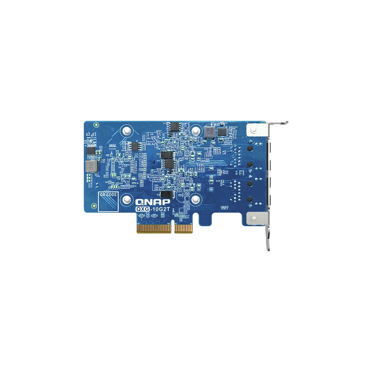 QNAP QXG-10G2T Netzwerkadapter-PCIe 10 GBE RJ45 x2 — Buy in Cyprus with Fast Delivery
