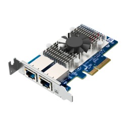 QNAP QXG-10G2T Netzwerkadapter-PCIe 10 GBE RJ45 x2 — Buy in Cyprus with Fast Delivery