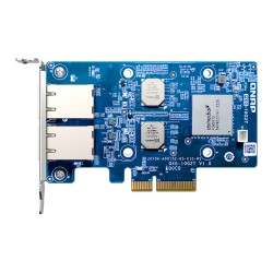 QNAP QXG-10G2T Netzwerkadapter-PCIe 10 GBE RJ45 x2 — Buy in Cyprus with Fast Delivery