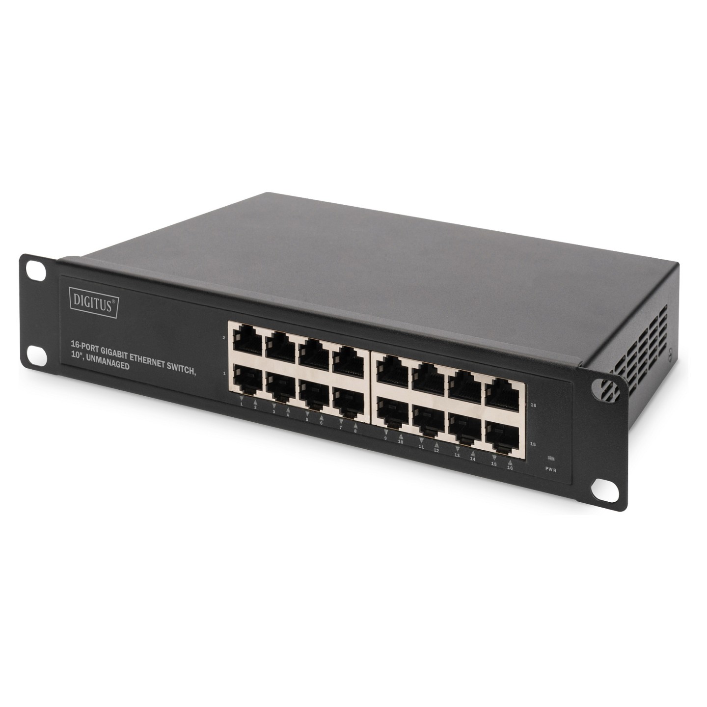10' Gigabit Ethernet Switch. 16-Port. Unmanaged — Buy in Cyprus with Fast Delivery