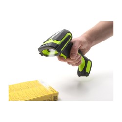 Industrie Barcode Scanner 1D und 2D für 433 MHz oder Bluetooth mit induktiver Ladestation und Fernablesung bis max. 6...