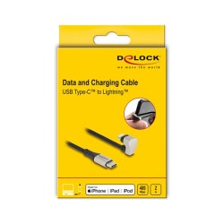 DELOCK USB 2.0 Kabel USB Type-C St to Lightning St 2m — Buy in Cyprus with Fast Delivery