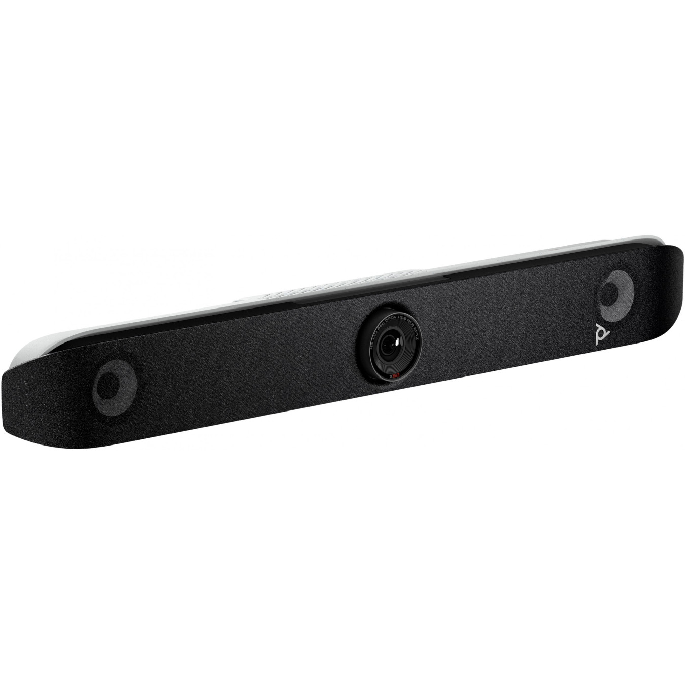 Poly Studio X52 All-in-One Video Bar - X52 - White, 4K UHD 30fps, 95° FOV, 5x Zoom, Android
