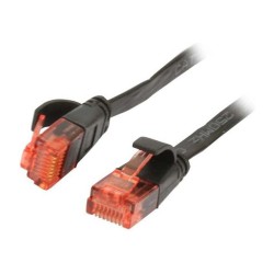 Synergy21 Kabel Patch-RJ45 UTP(U UTP) 0.25m CAT6 flach schwarz — Buy in Cyprus with Fast Delivery