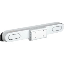 Poly Studio X52 All-in-One Video Bar - X52 - White, 4K UHD 30fps, 95° FOV, 5x Zoom, Android