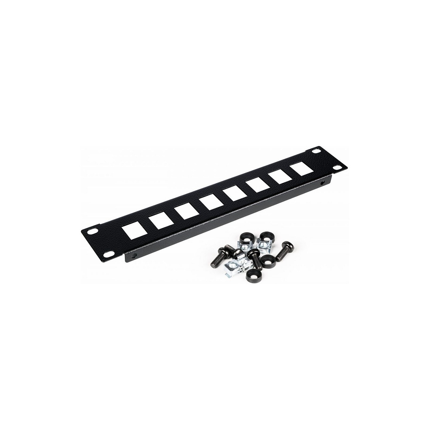 Equip Patchpanel 10' mit Keystone Montage 1U. schwarz — Buy in Cyprus with Fast Delivery