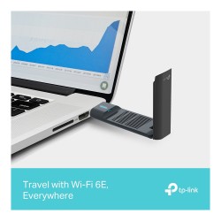 TP-Link Archer TXE50UH AXE3000 Tri-Band Wi-Fi 6E USB Adapter — Buy in Cyprus with Fast Delivery