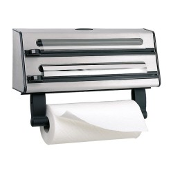 Emsa 504180 Contura 3-fach-Schneidabroller. Edelstahl. silber schwarz — Buy in Cyprus with Fast Delivery