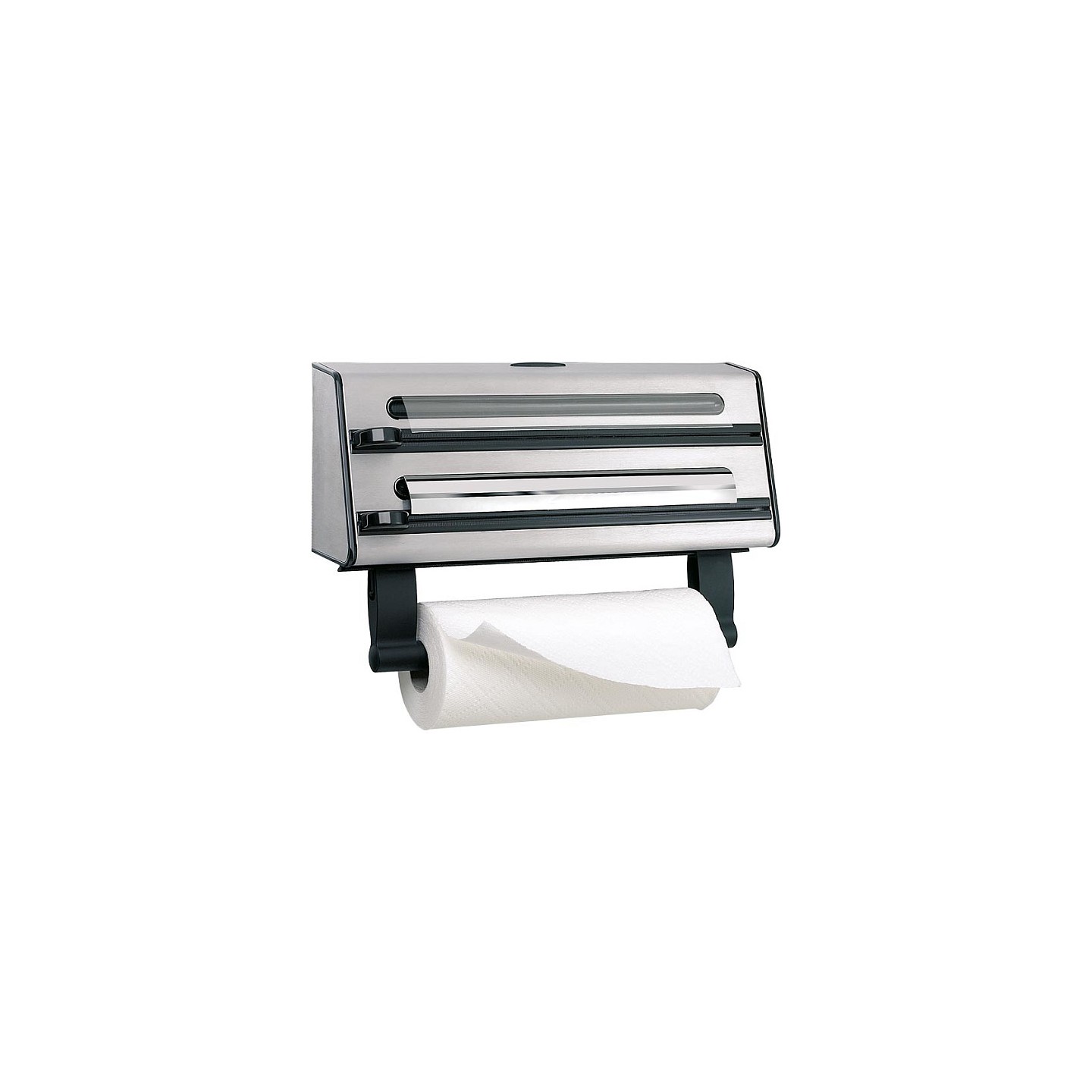 Emsa 504180 Contura 3-fach-Schneidabroller. Edelstahl. silber schwarz — Buy in Cyprus with Fast Delivery