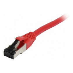 Synergy21 Patchkabel RJ45. CAT8.1 2000Mhz. 0.25m. rot. S-STP(S FTP). TPE LSZH(SuperFlex). AWG26.