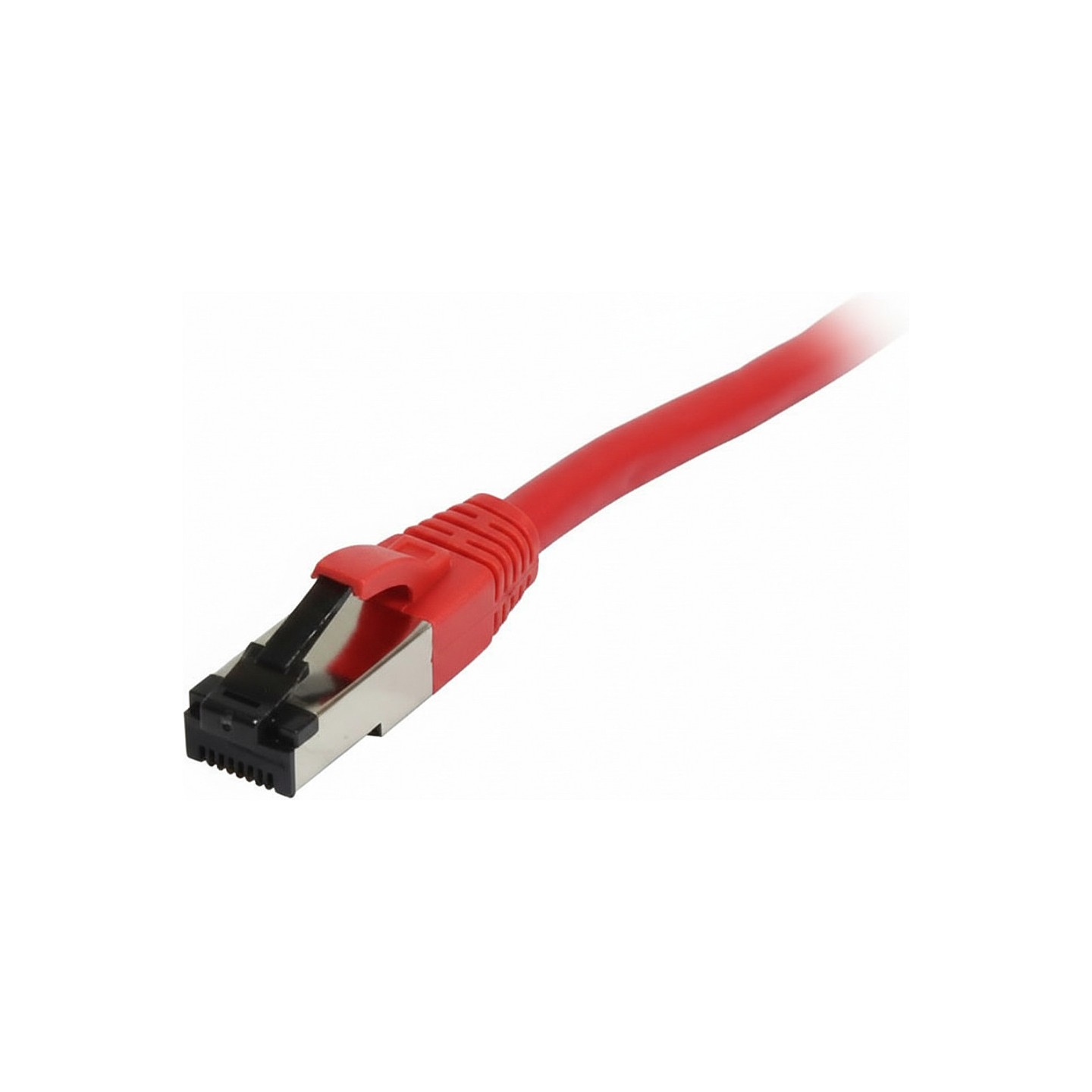 Synergy21 Patchkabel RJ45. CAT8.1 2000Mhz. 0.25m. rot. S-STP(S FTP). TPE LSZH(SuperFlex). AWG26.