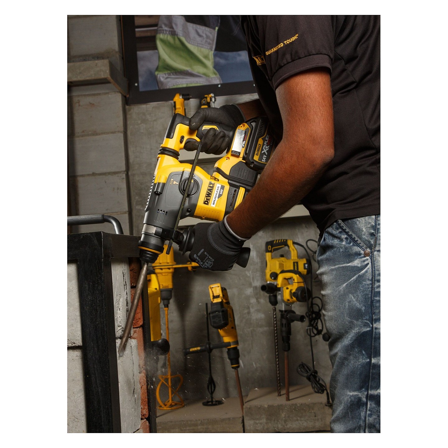 DEWALT Flexvolt Akku-Kombihammer SDS-plus. 54V. Basisv — Buy in Cyprus with Fast Delivery