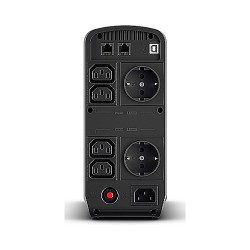 CyberPower USV PFC Sinewave Advanced CP900EIPFCLCD - USB - 2x Schukostecker 4x IEC Anschluss