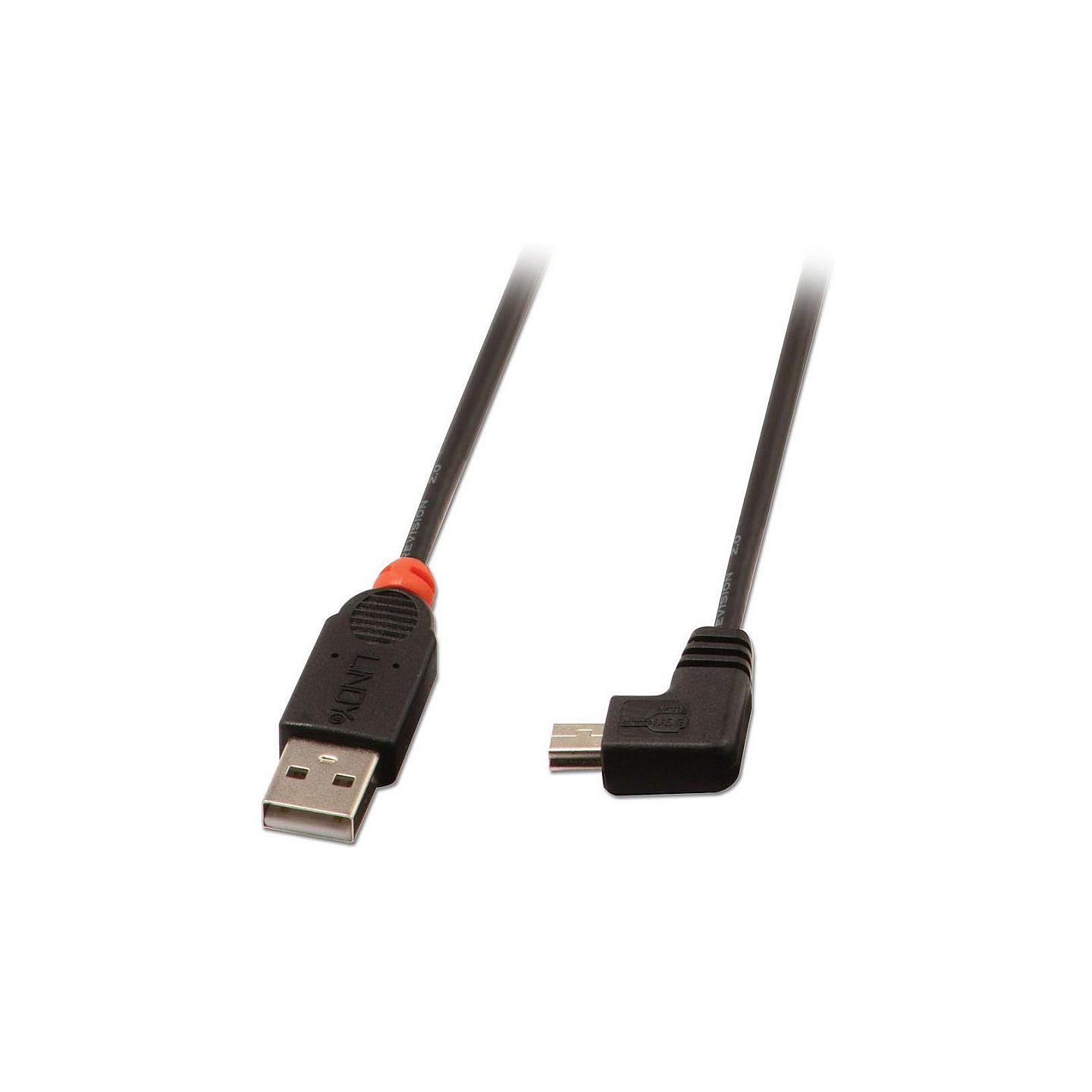 LINDY USB 2.0 Kabel Typ A Mini-B 90° gewinkelt M M 1m — Buy in Cyprus with Fast Delivery