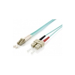 Equip LWL Patchkabel LC- to SC 3.00m Multimode Duplex OM3 turq Polybeutel — Buy in Cyprus with Fast Delivery