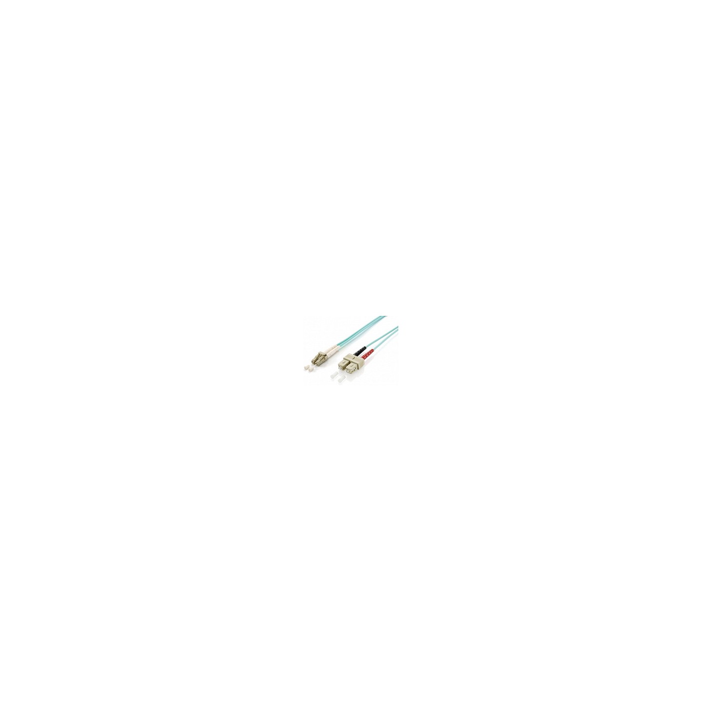 Equip LWL Patchkabel LC- to SC 3.00m Multimode Duplex OM3 turq Polybeutel — Buy in Cyprus with Fast Delivery