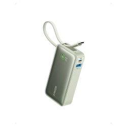 ANKER 545 Nano PowerBank 10.000mAh PD 30W integriertes USB-C Kabel grn — Buy in Cyprus with Fast Delivery