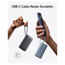 ANKER 545 Nano PowerBank 10.000mAh PD 30W integriertes USB-C Kabel grn — Buy in Cyprus with Fast Delivery