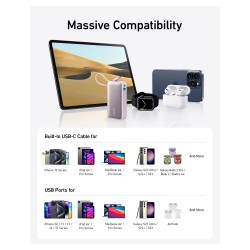 ANKER 545 Nano PowerBank 10.000mAh PD 30W integriertes USB-C Kabel grn — Buy in Cyprus with Fast Delivery
