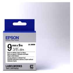 Epson LabelWorks LK-3WBW - Black on white - Roll (0.9 cm x 9 m) (C53S653007) — Buy in Cyprus with Fast Delivery