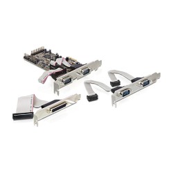 seriell PCIe 4x+1x parallel DeLock — Buy in Cyprus with Fast Delivery