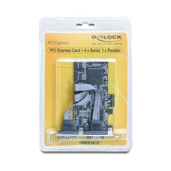 seriell PCIe 4x+1x parallel DeLock — Buy in Cyprus with Fast Delivery