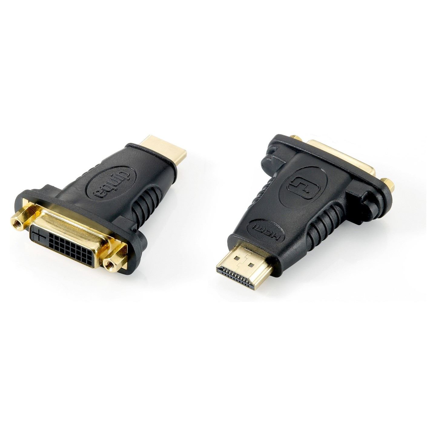 Equip HDMI Adapter A-DVI(24+1) St Bu 1920x1080 60HZ sw Polybeutel — Buy in Cyprus with Fast Delivery