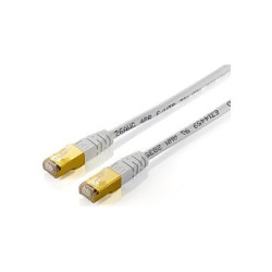 Equip Patchkabel Cat5e F UTP 2xRJ45 10.00m weiß Polybeutel — Buy in Cyprus with Fast Delivery