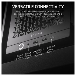 CORSAIR Frame 4000D RS Midi Tower ATX Gaming Gehäuse TG Seitenfenster — Buy in Cyprus with Fast Delivery