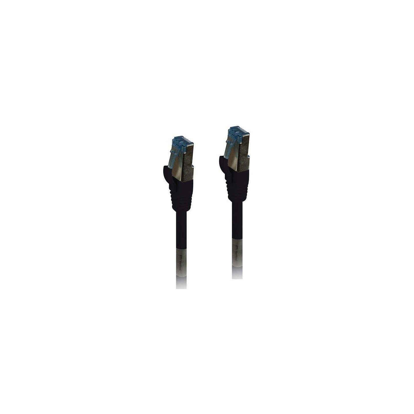 Synergy21 Patchkabel RJ45. CAT6A 500Mhz. 0.15m. schwarz. S-STP(S FTP). TPE LSZH(Superflex). AWG26.