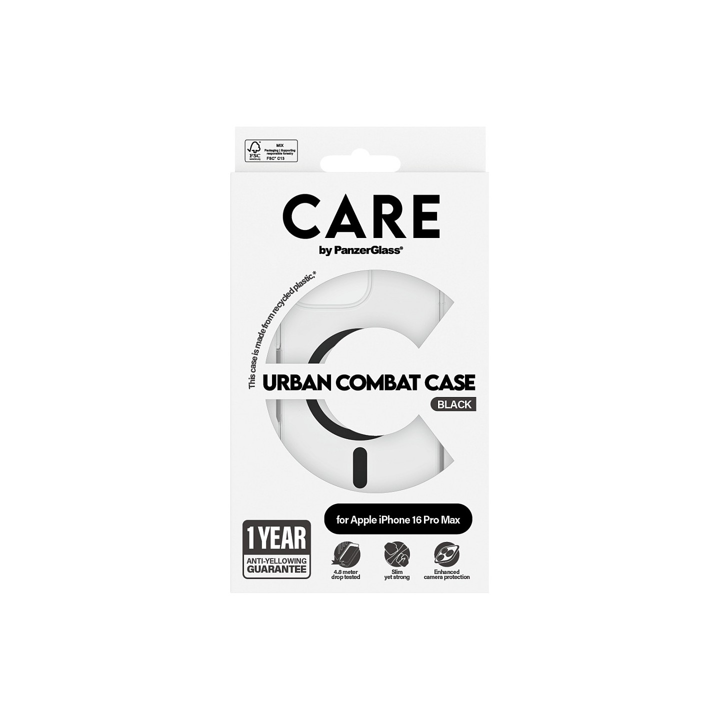 CARE Case Flagship Black MagSAFE iPhone 16 Pro Max — Buy in Cyprus with Fast Delivery