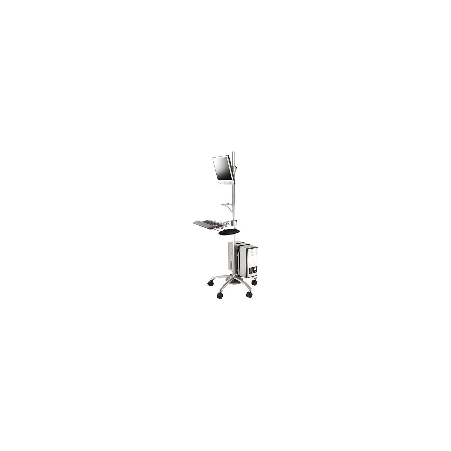 ROLINE PC LCD-Rollstnder. hhenverstellbar. bis 30 kg — Buy in Cyprus with Fast Delivery