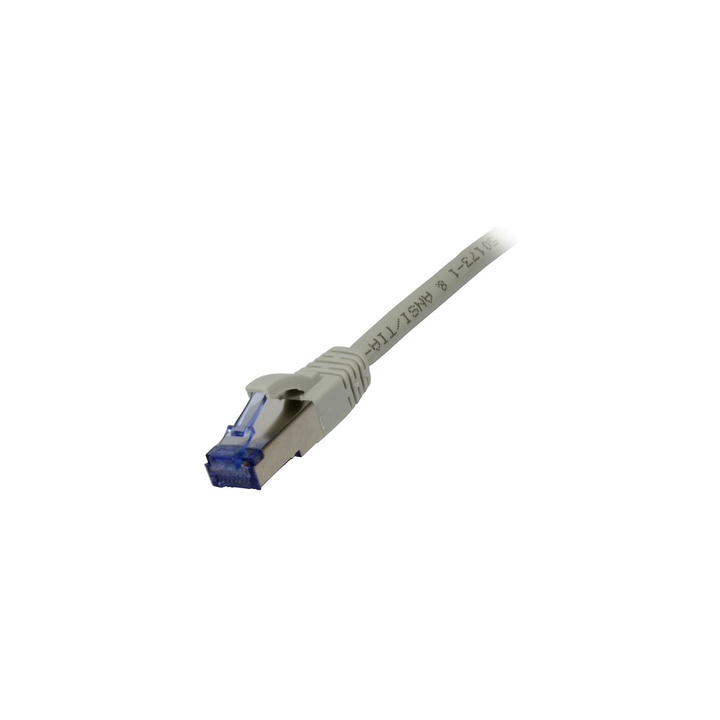 Synergy21 Patchkabel RJ45. CAT6A 500Mhz. 5m. grau. S-STP(S FTP). Komponent getestet(GHMT certified). AWG26.