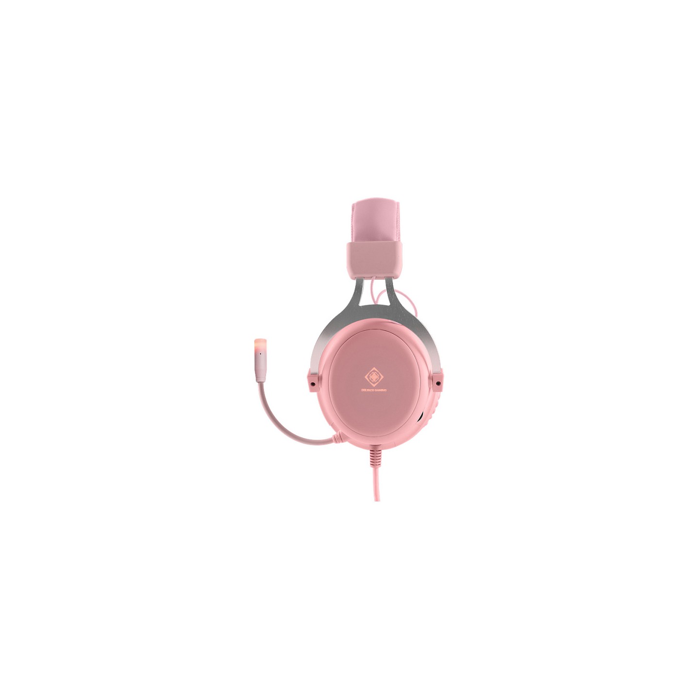 Deltaco Headset Gaming Stereo Klinke LED pink — Buy in Cyprus with Fast Delivery