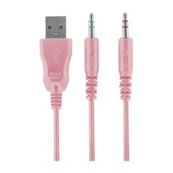 Deltaco Headset Gaming Stereo Klinke LED pink — Buy in Cyprus with Fast Delivery