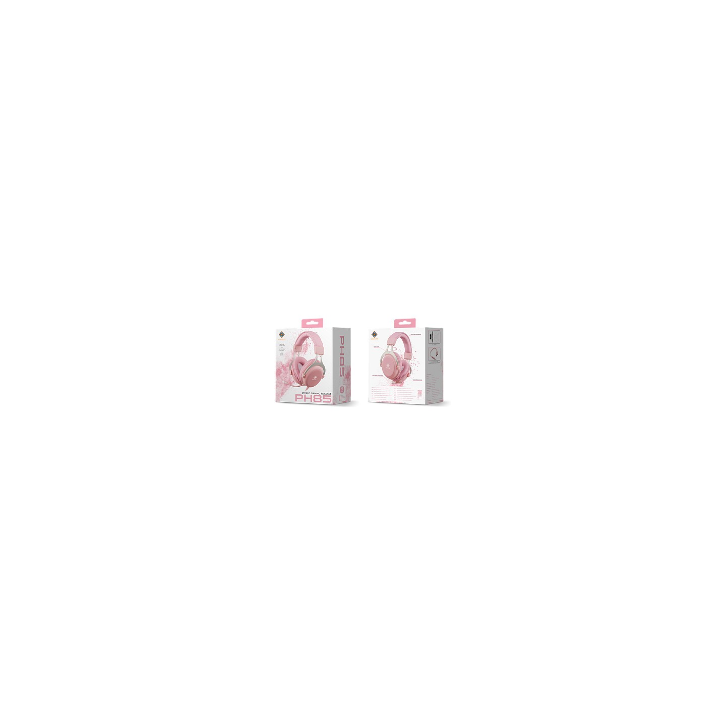 Deltaco Headset Gaming Stereo Klinke LED pink — Buy in Cyprus with Fast Delivery