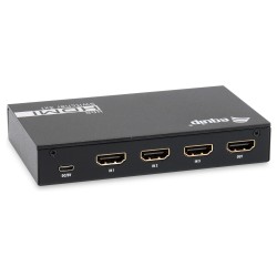 Equip Switch HDMI2.0 3-In 1-Out +Fernbed. 4K 60Hz 18Gbps — Buy in Cyprus with Fast Delivery