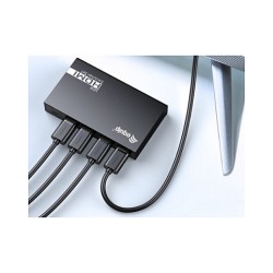 Equip Switch HDMI2.0 3-In 1-Out +Fernbed. 4K 60Hz 18Gbps — Buy in Cyprus with Fast Delivery