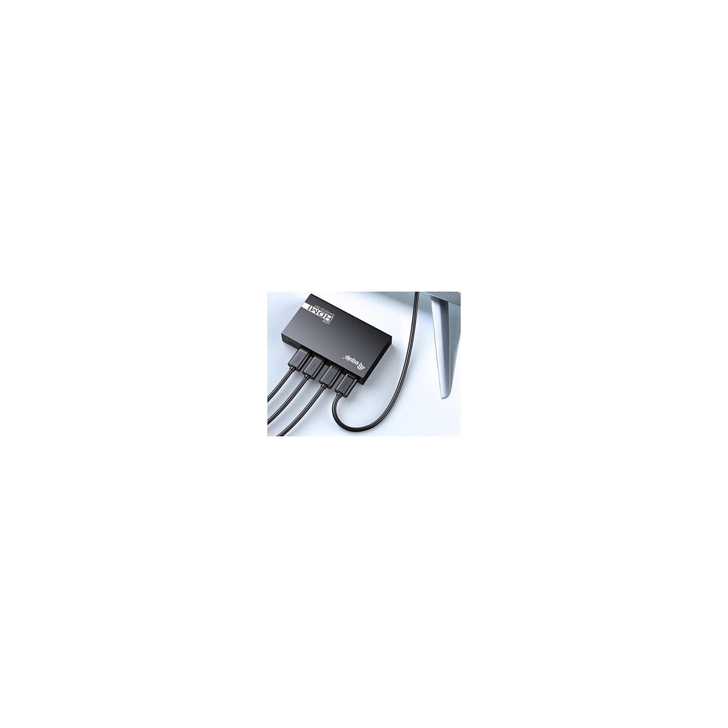 Equip Switch HDMI2.0 3-In 1-Out +Fernbed. 4K 60Hz 18Gbps — Buy in Cyprus with Fast Delivery