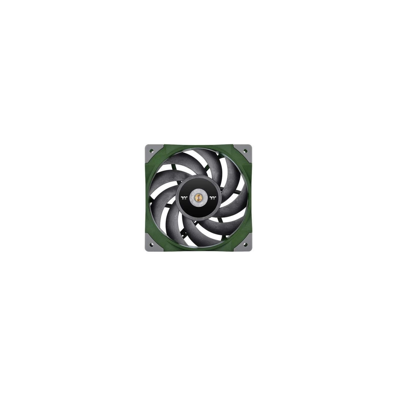 Thermaltake TOUGHFAN 12 Racing Green - 120mm PWM High Static-Pressure Radiator Fan, 500-2000 RPM