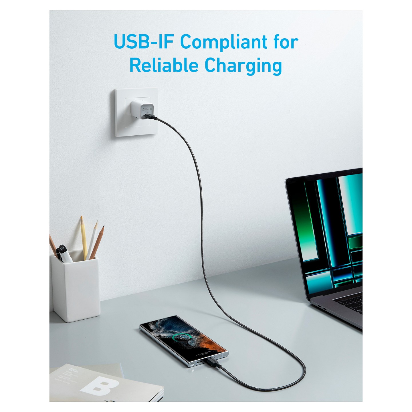 Anker 322 USB-C auf USB-C Kabel — Buy in Cyprus with Fast Delivery