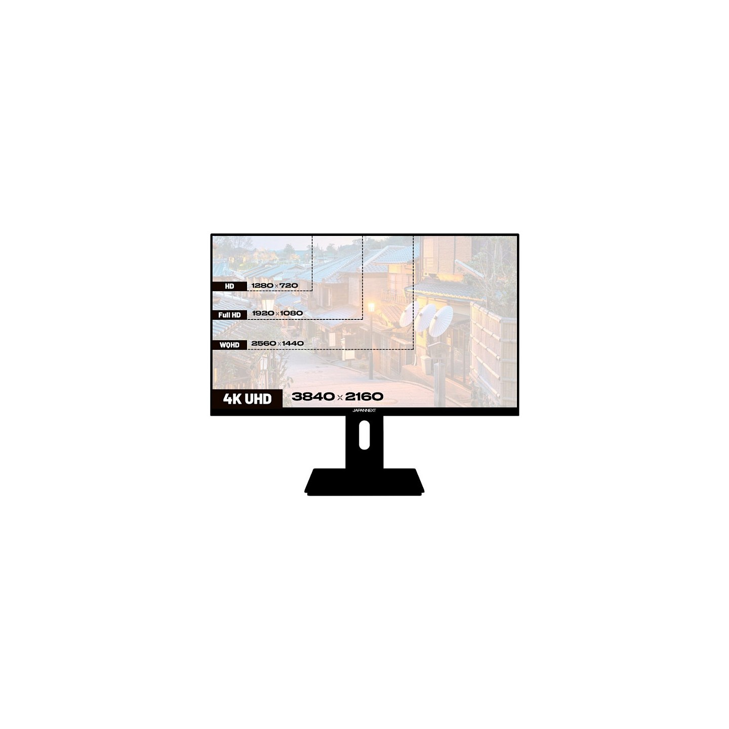 JapanNext 4K UHD Monitor 68.6cm (27') — Buy in Cyprus with Fast Delivery