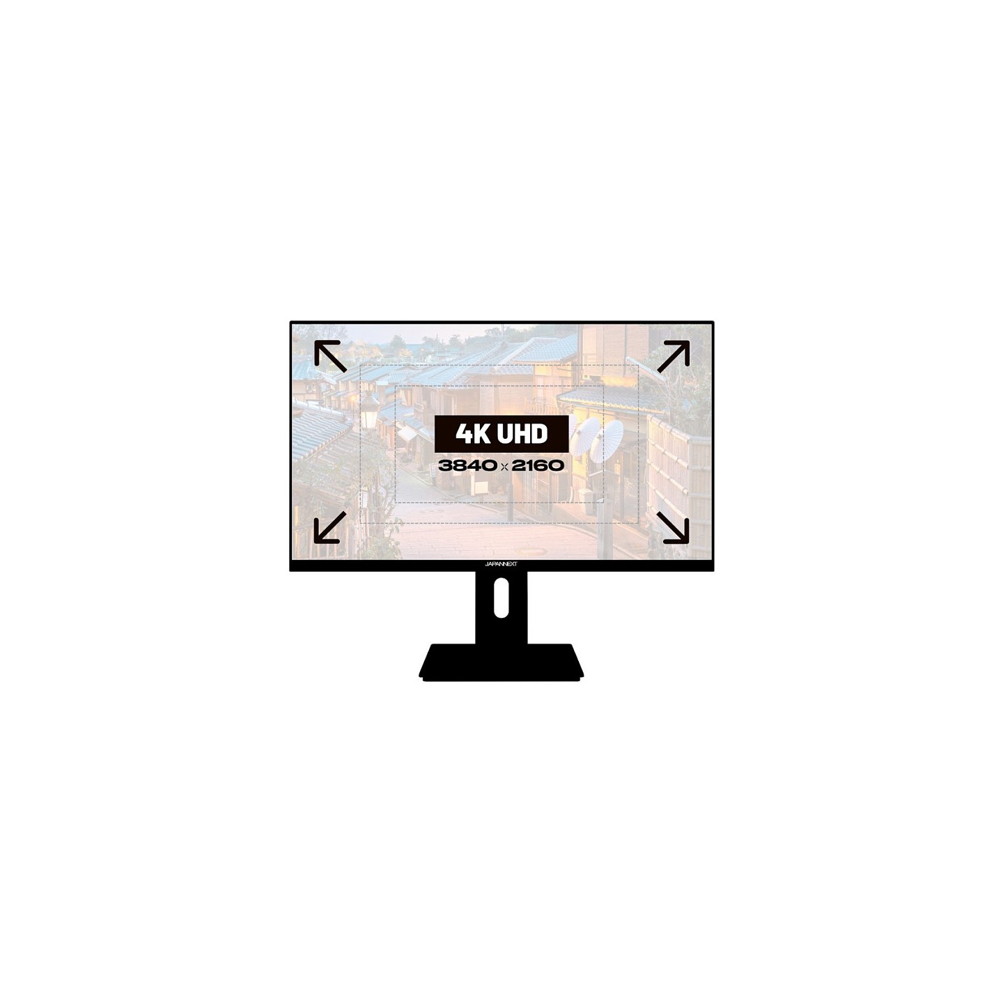 JapanNext 4K UHD Monitor 68.6cm (27') — Buy in Cyprus with Fast Delivery