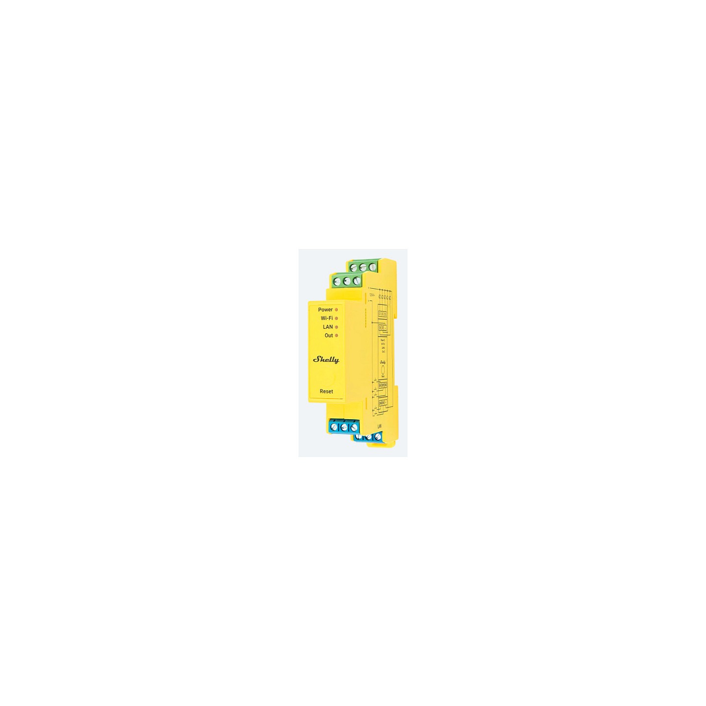 Shelly Relais 'Pro RGBWW PM' WLAN LED Lichtcontroller LAN BT — Buy in Cyprus with Fast Delivery
